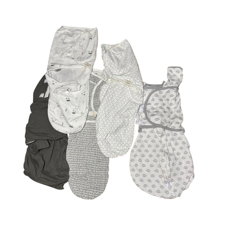5 SleepSacks/ SleepSwaddles By embe, Swaddle Design & Keababy Gender Neutral